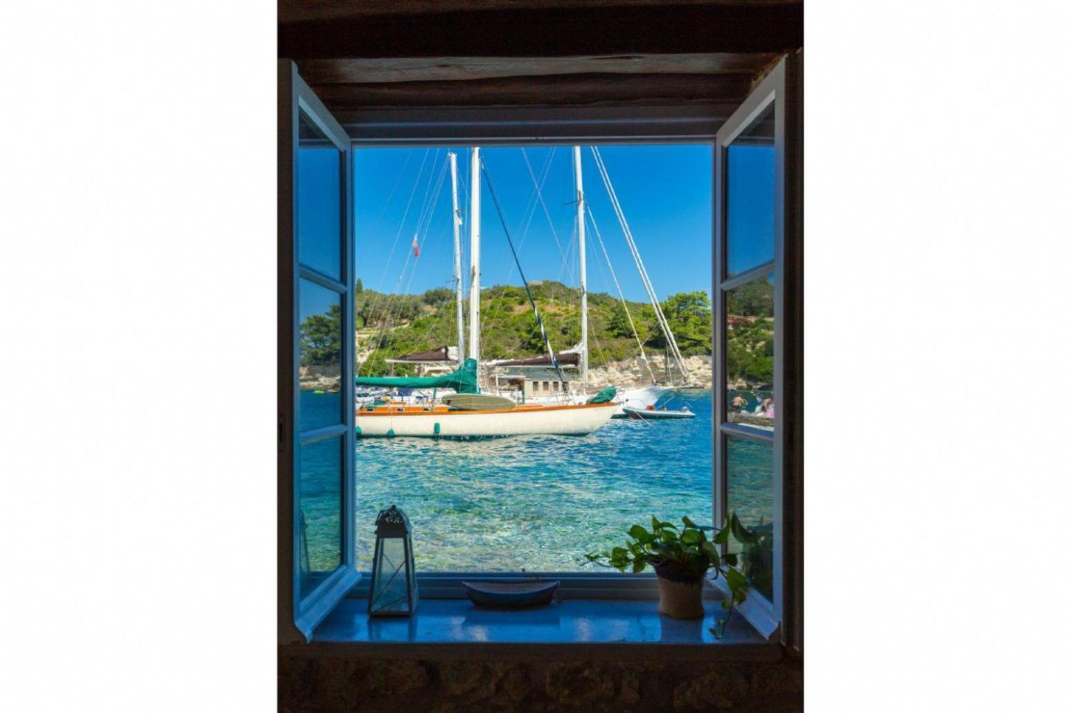 Апартаменты Spiros Jetty House Longos  Экстерьер фото