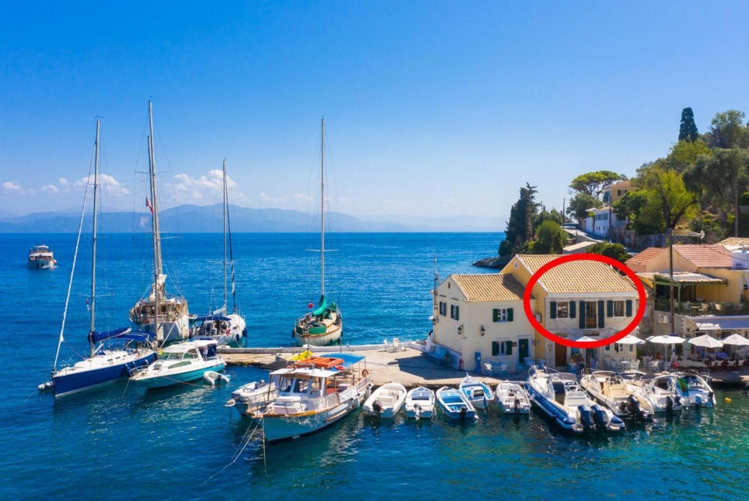 Апартаменты Spiros Jetty House Longos  Экстерьер фото