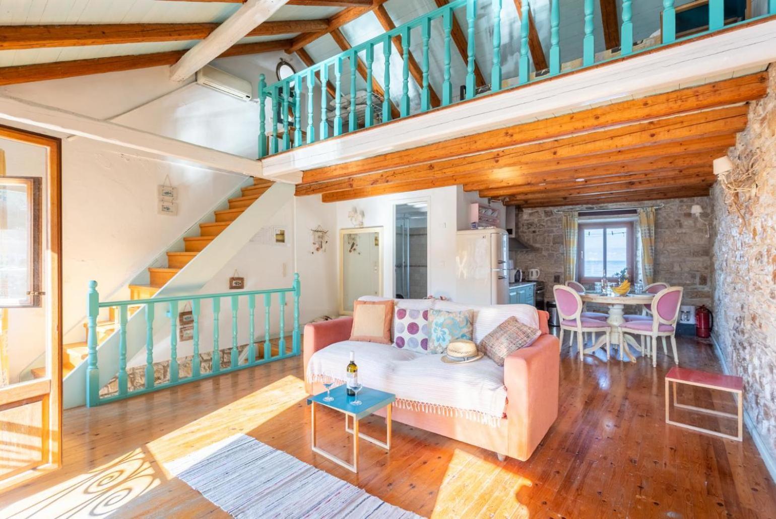Апартаменты Spiros Jetty House Longos  Экстерьер фото